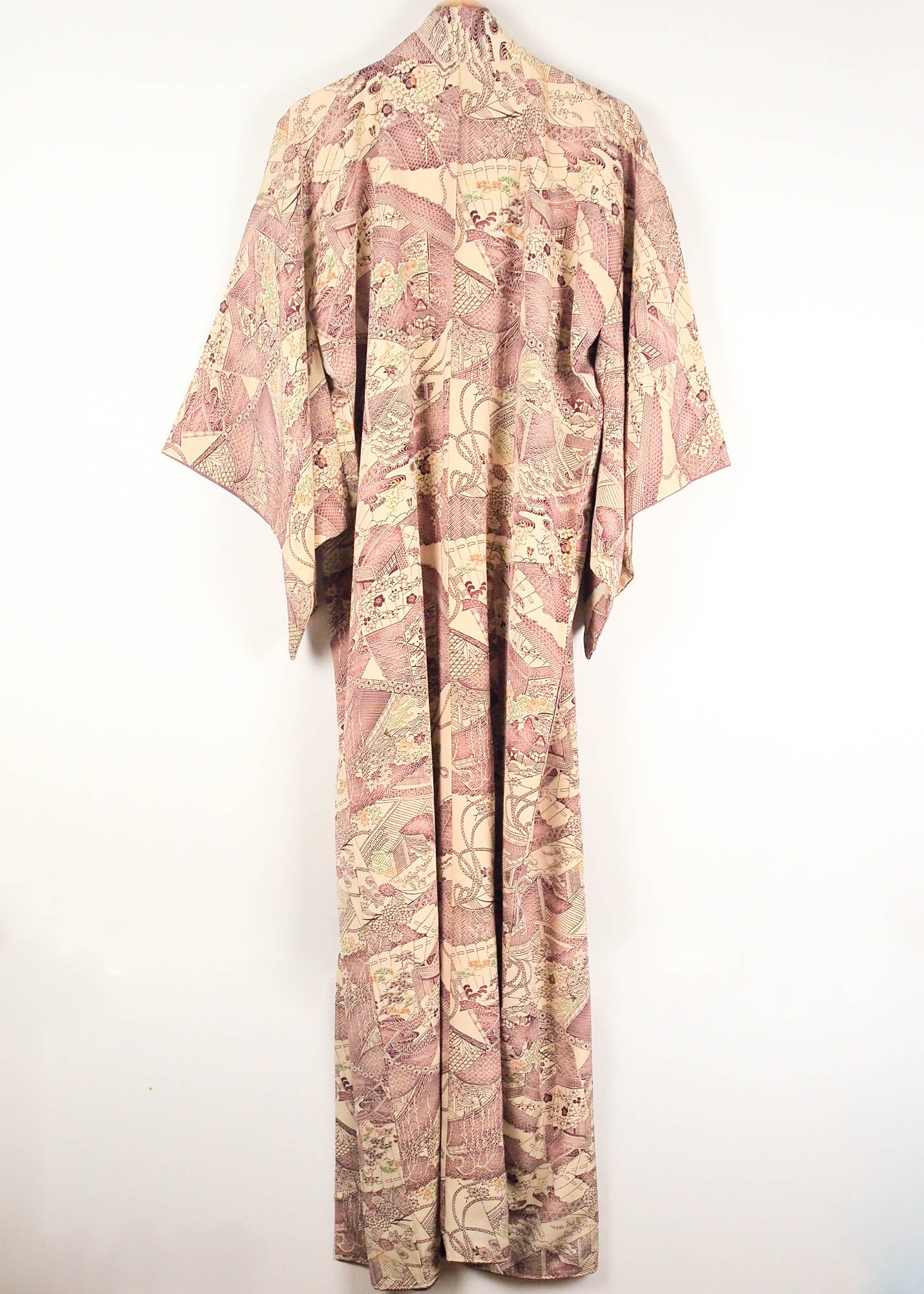 Mansion & Traditional Print Kimono