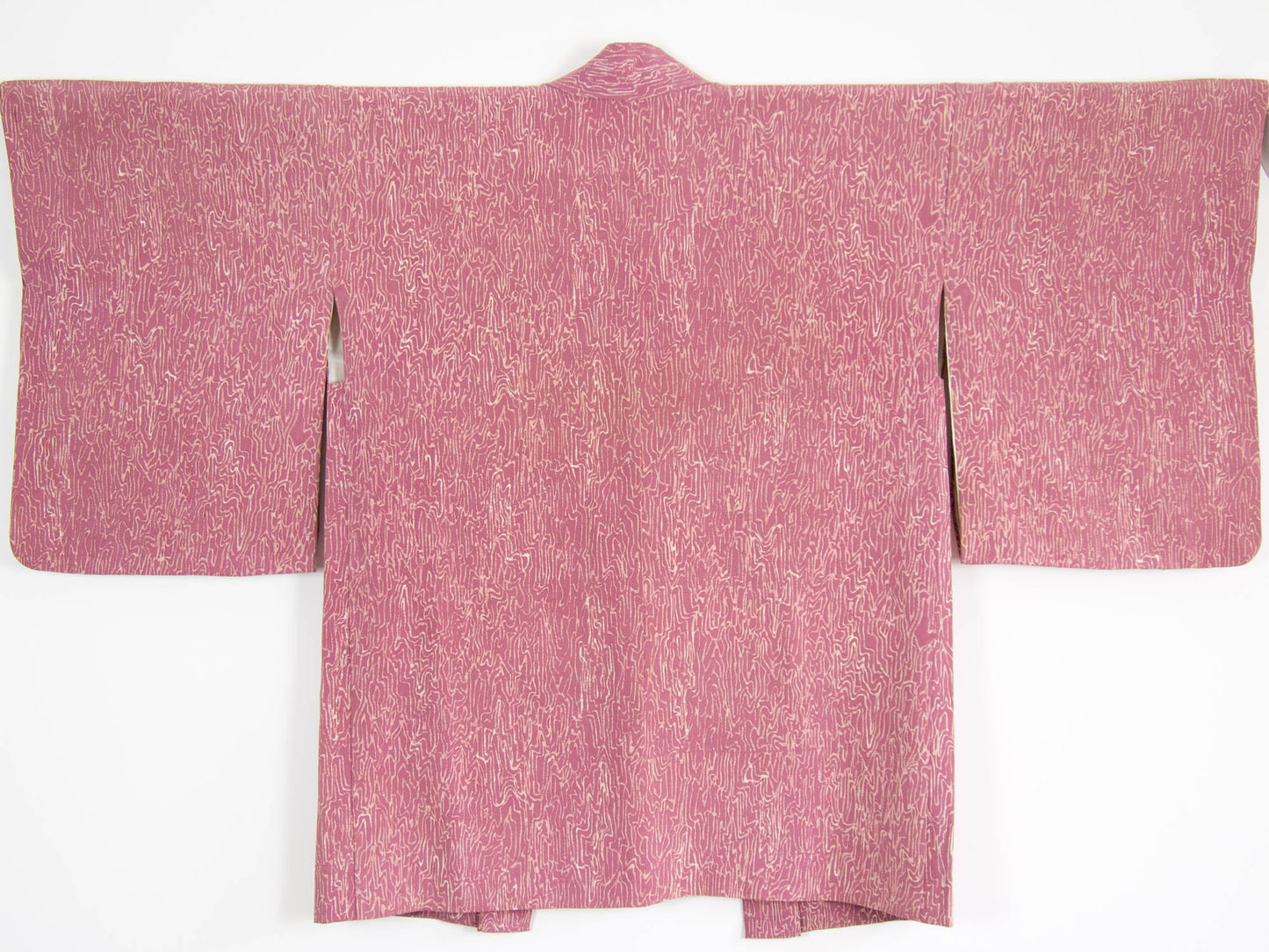 Pink Mokume Pattern Haori