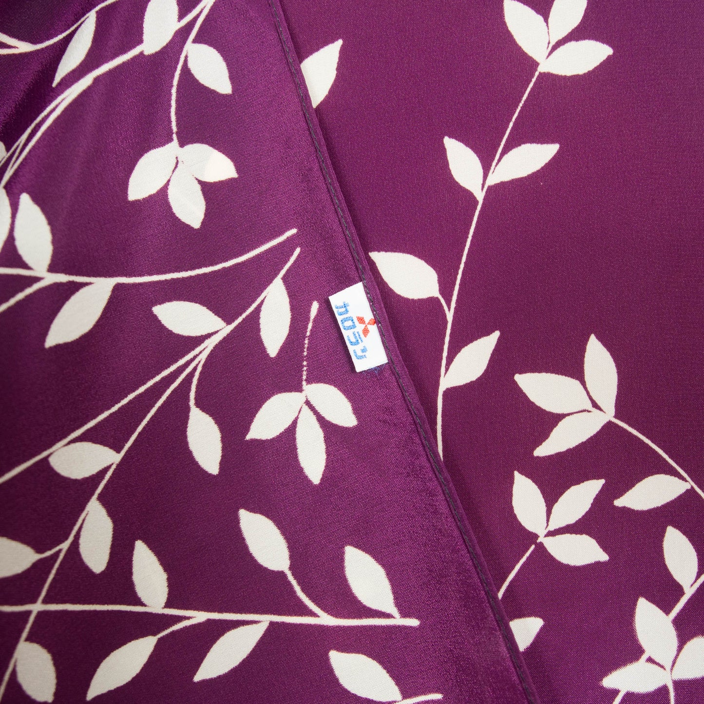 Purple Sprig Print Furoshiki
