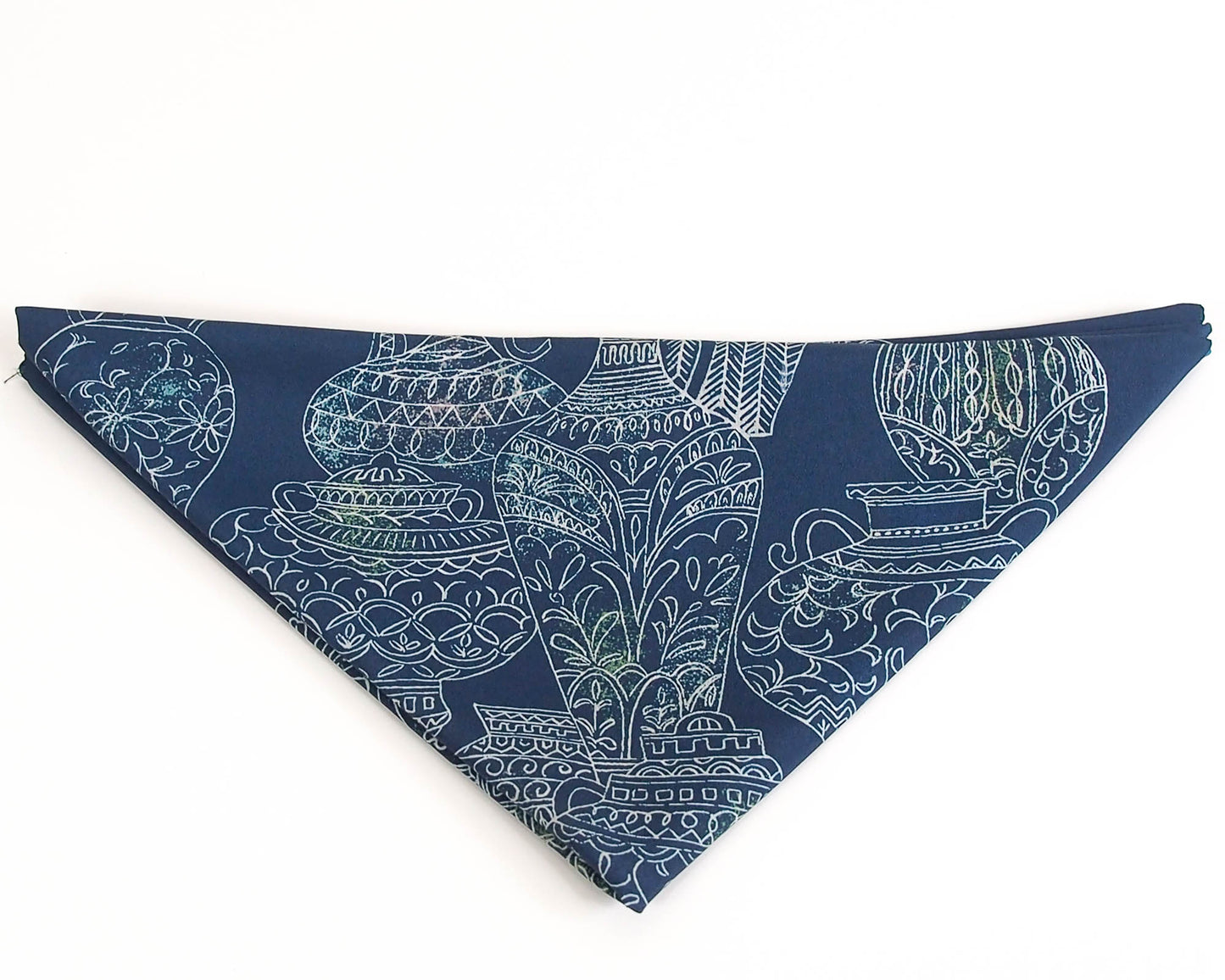 Blue Vase Print Furoshiki