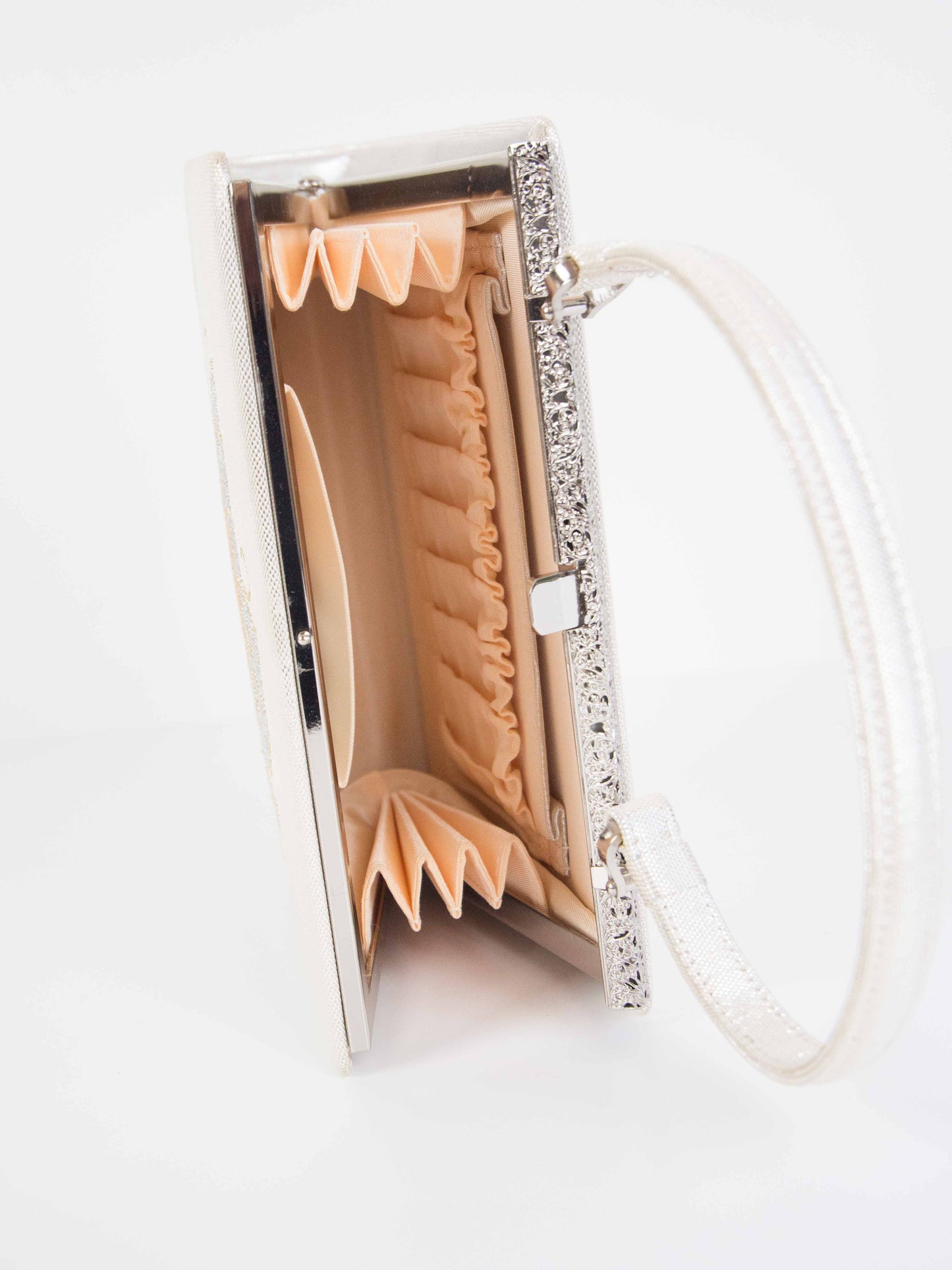 Silk Brocade Butterfly Frame Bag