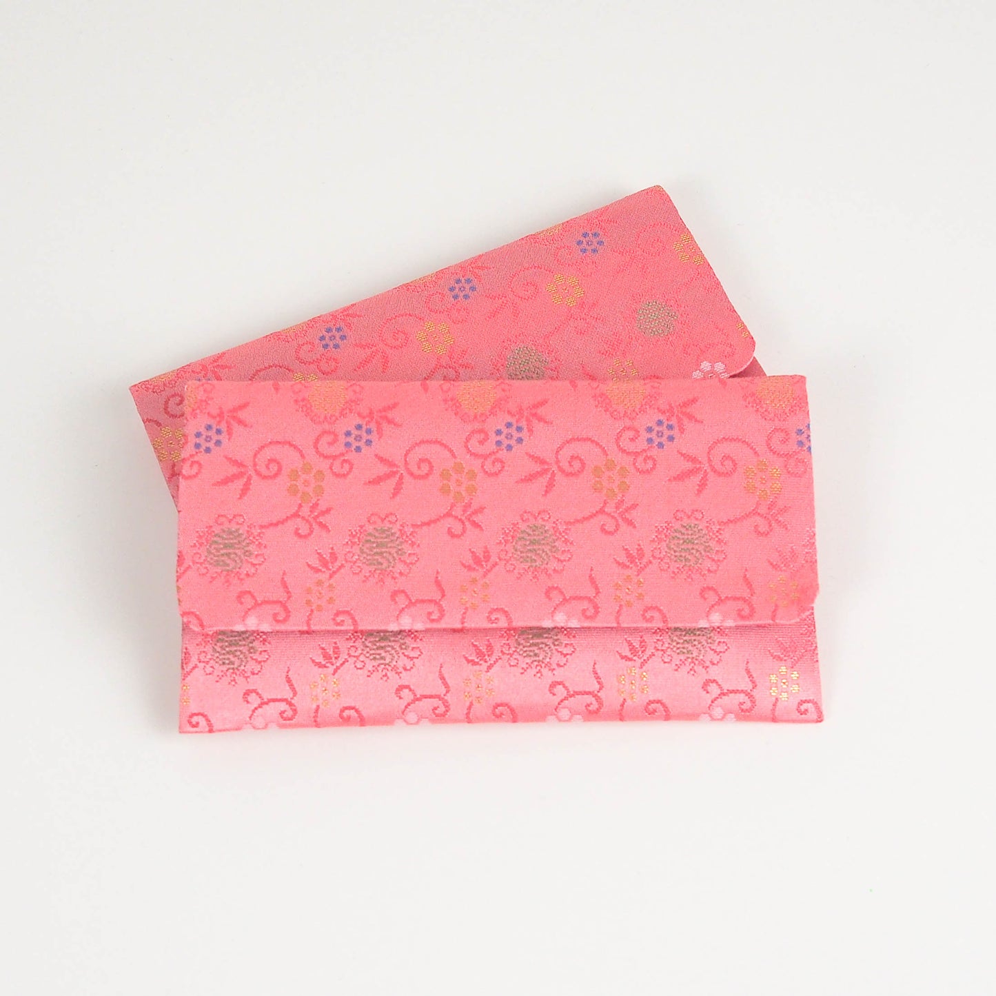 Floral Karakusa Brocade Wallet