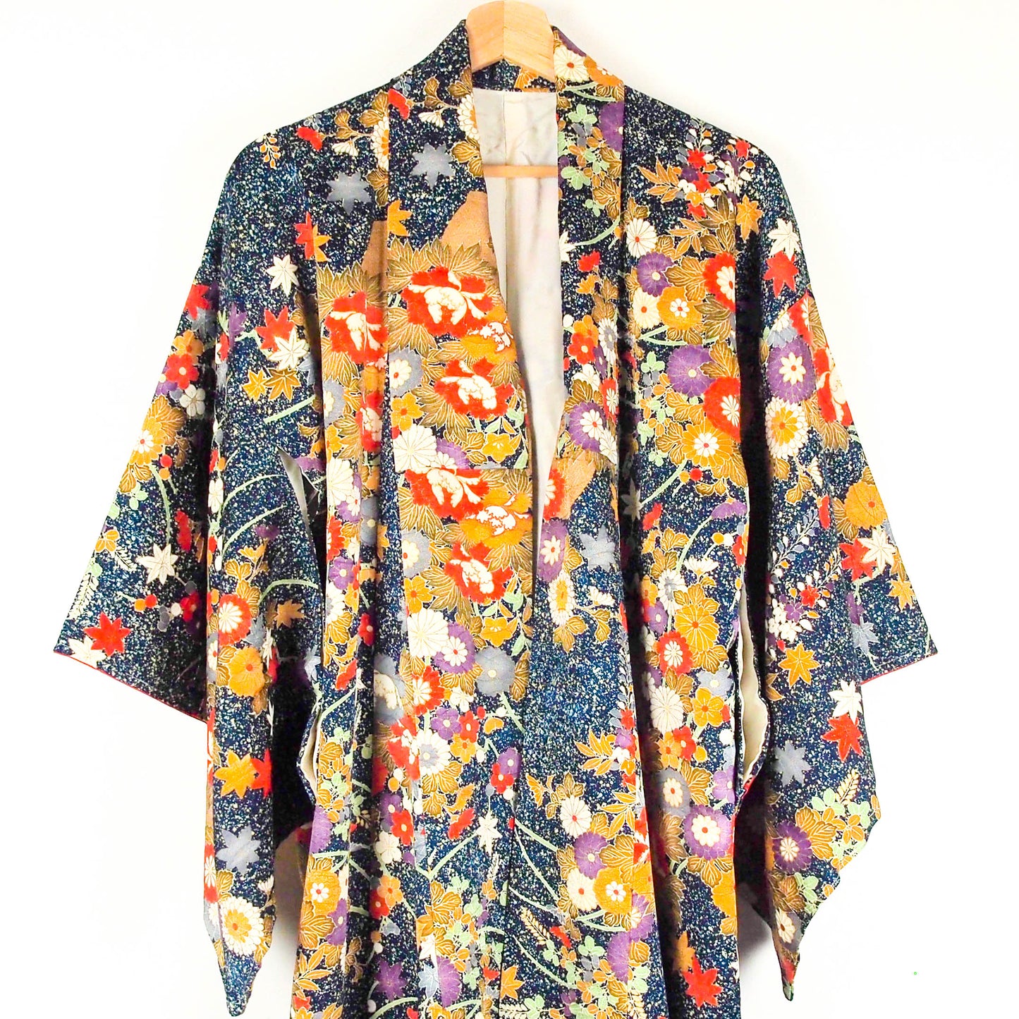 Blue Floral Kimono