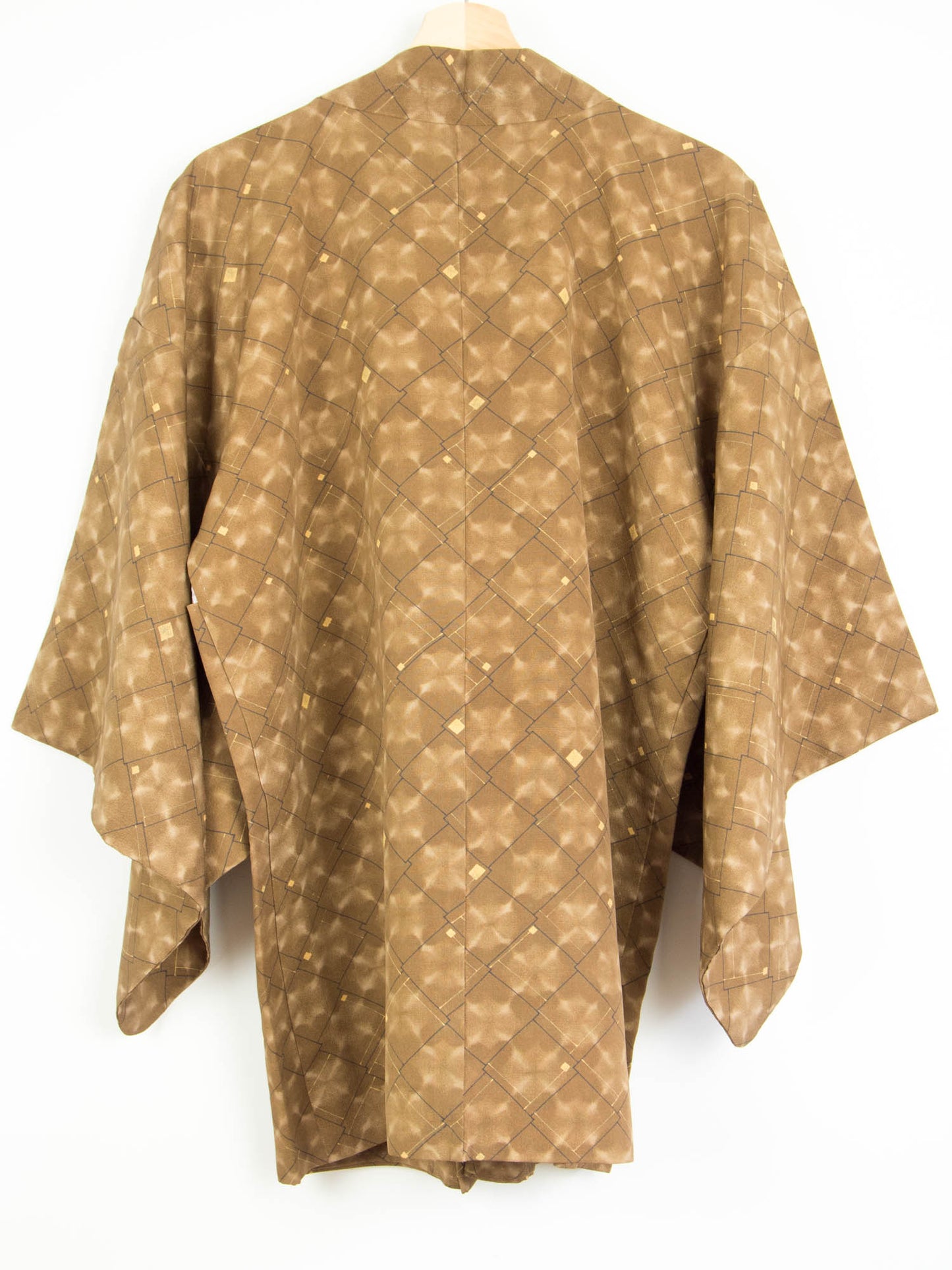 Toffee Tiled Geometric Print