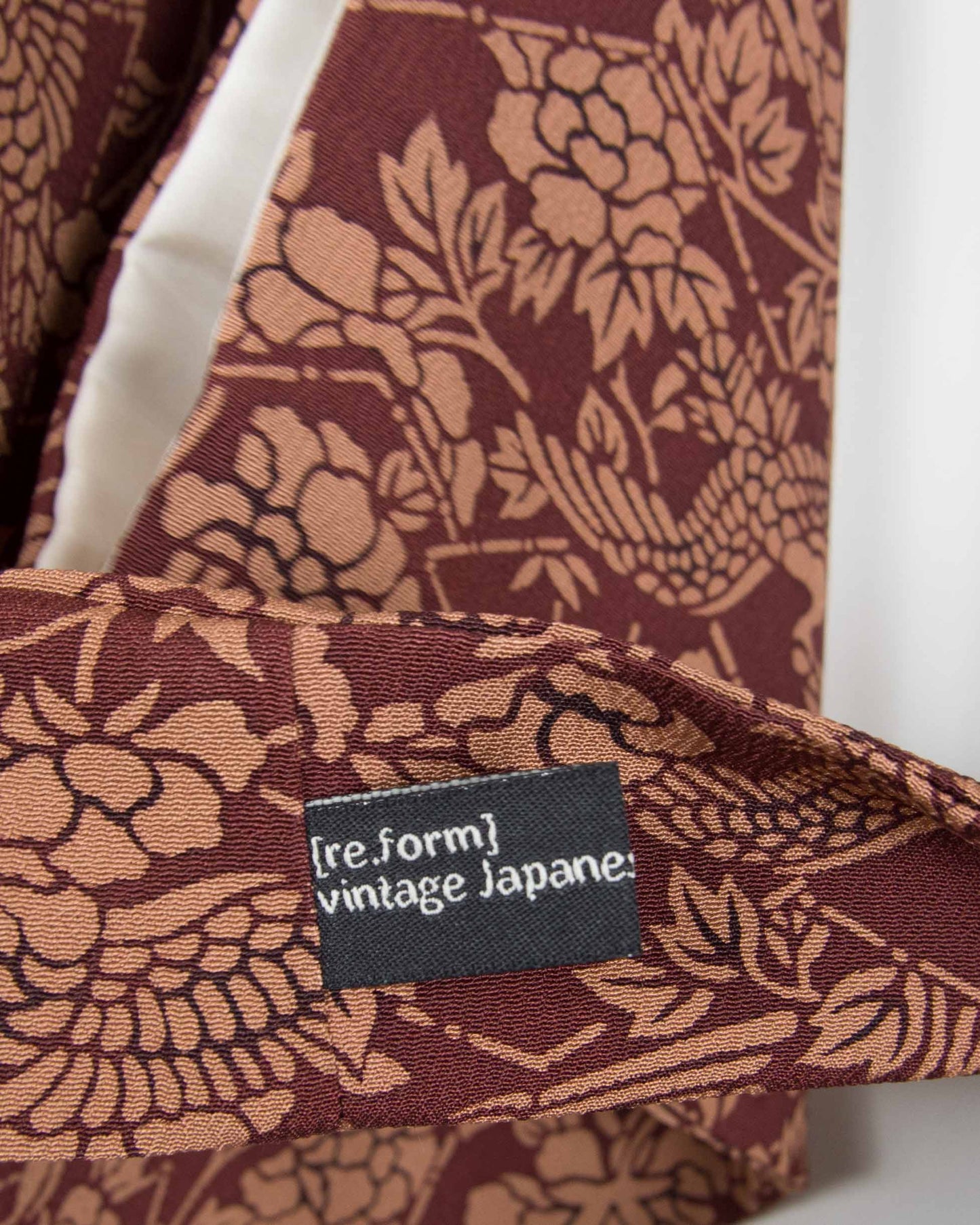 Flying Cranes & Tree Peonies Robe