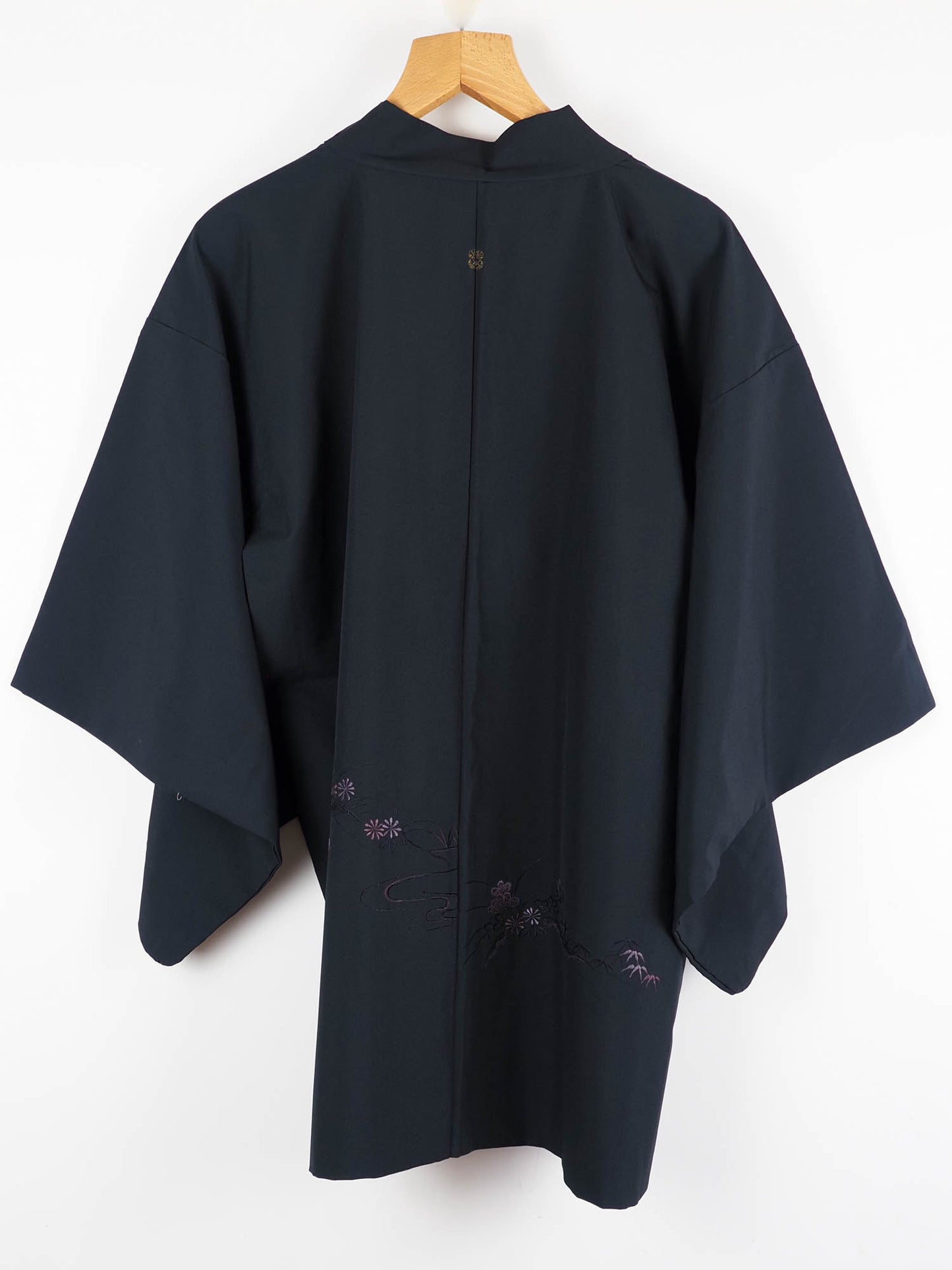 Embroidered Landscape Motif Haori