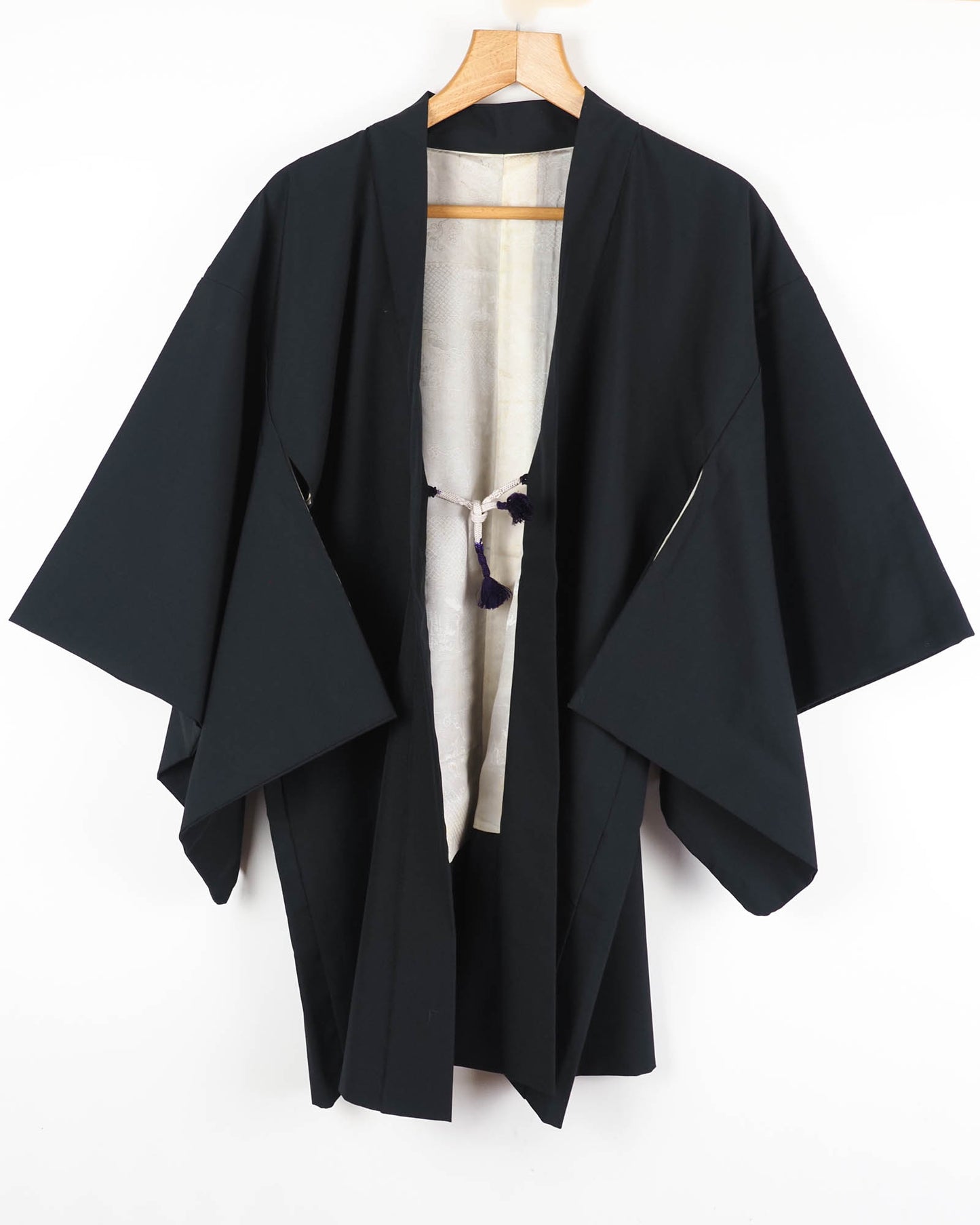 Embroidered Landscape Motif Haori