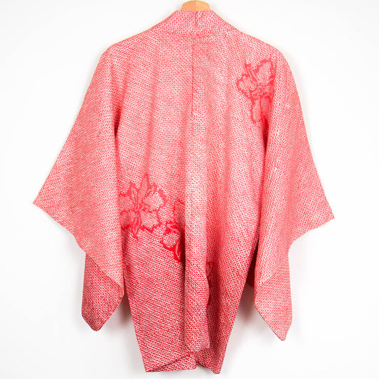 Candy Pink Ombre Flower Shibori