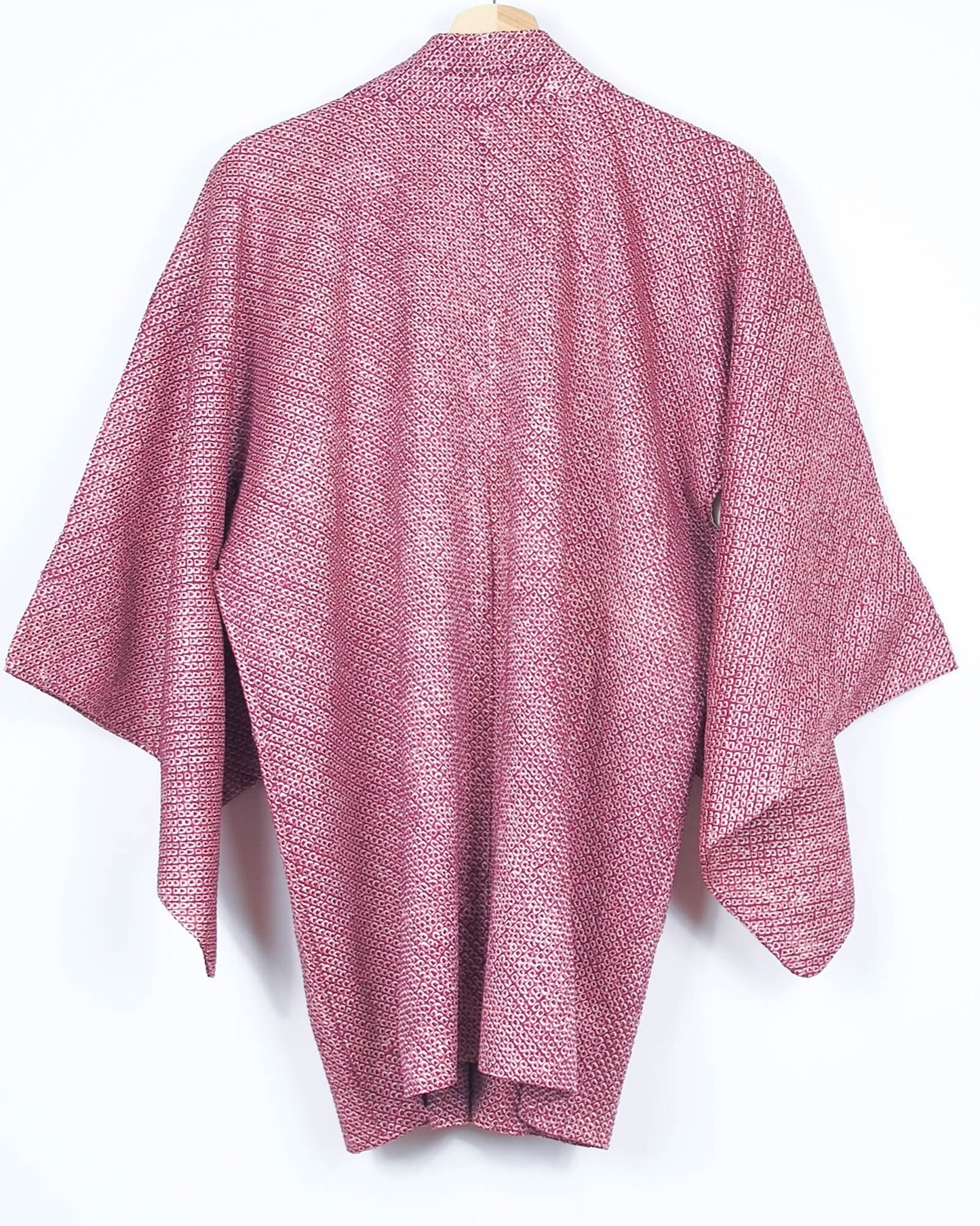 Dusty Rose Pink Shibori