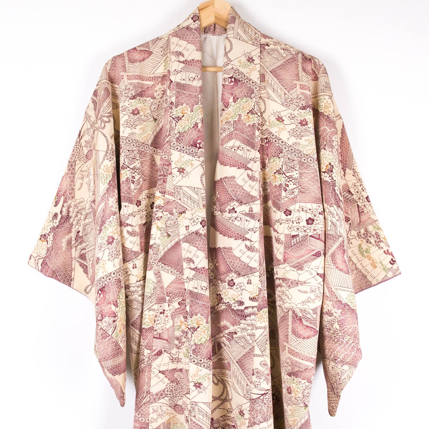 Mansion & Traditional Print Kimono