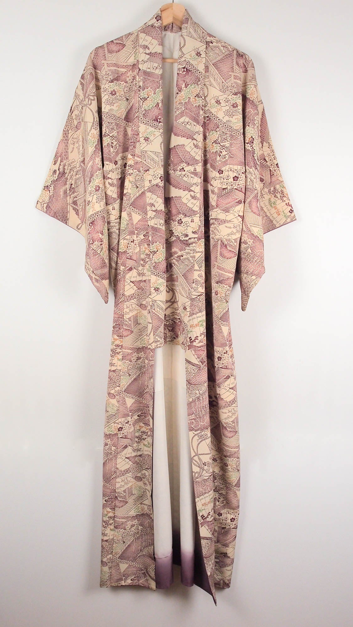 Mansion & Traditional Print Kimono