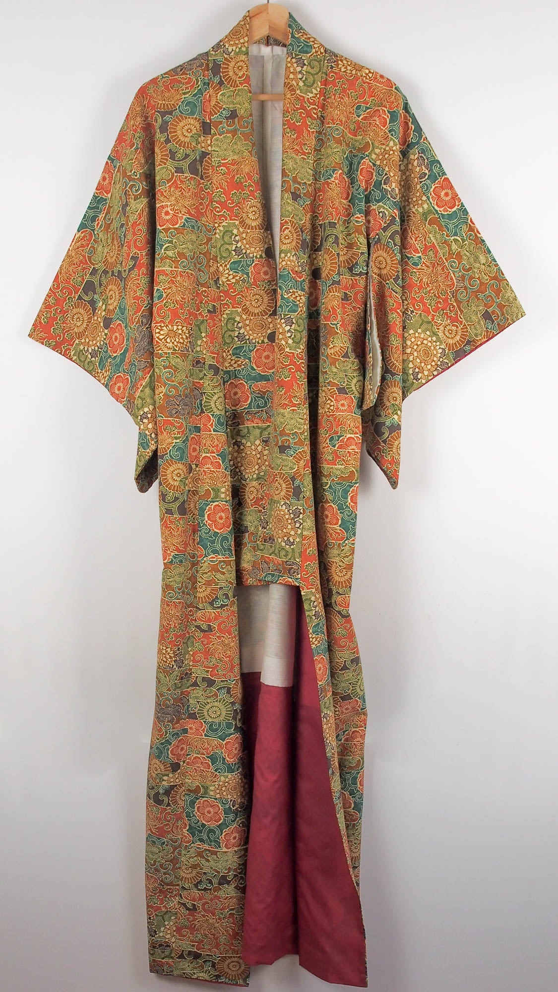 Sarasa Print Kimono