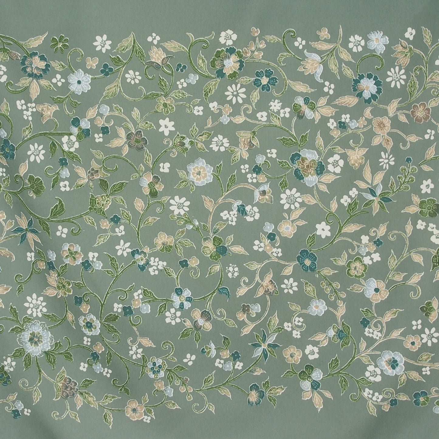 Sea Green Karakusa Furoshiki