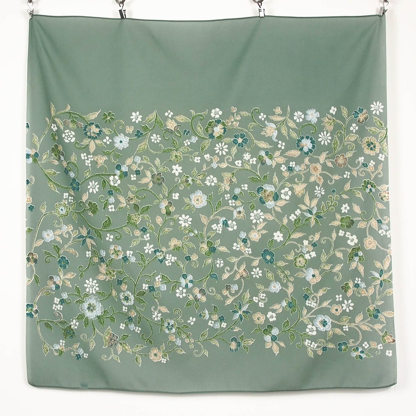 Sea Green Karakusa Furoshiki