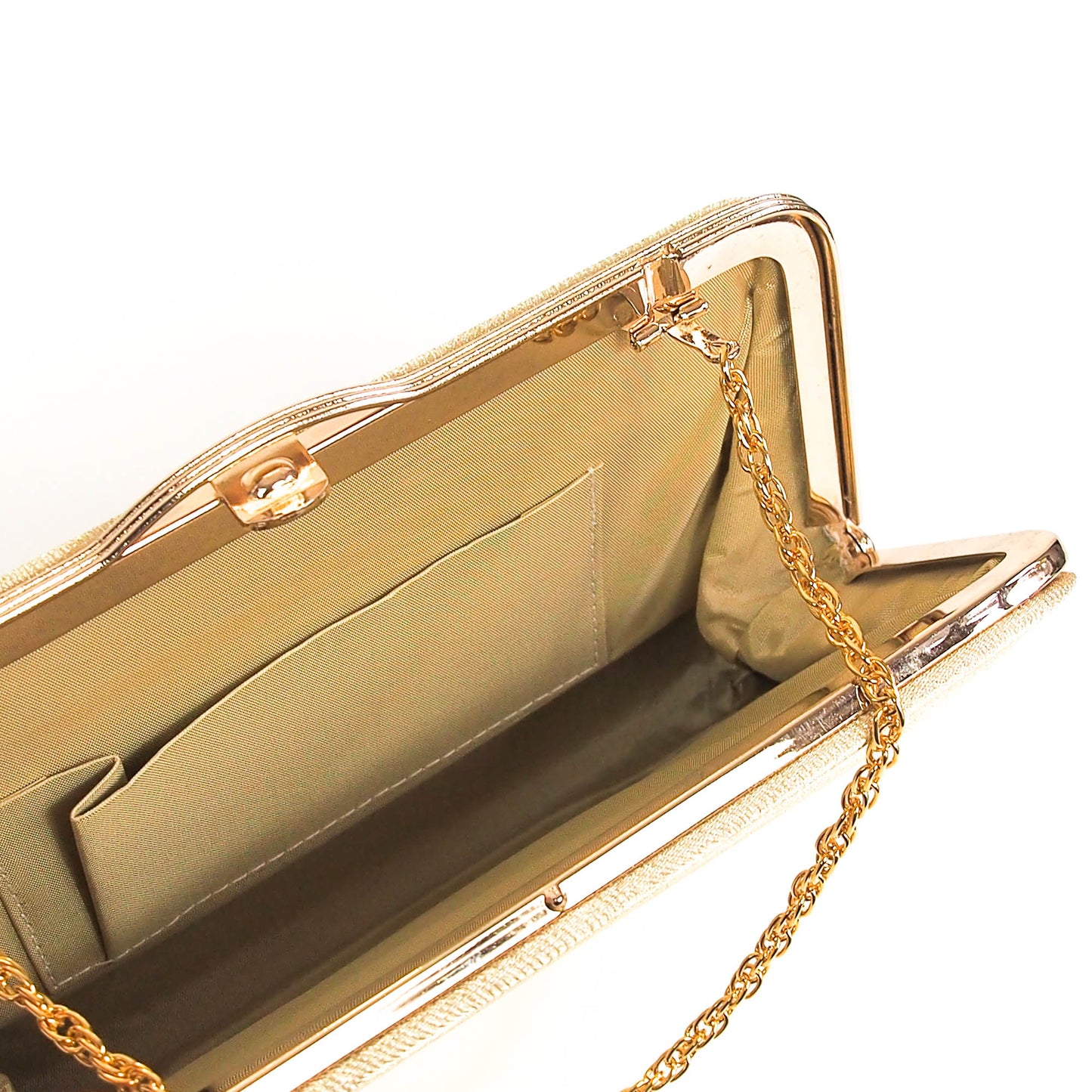 Golden Swirling Waves Bag