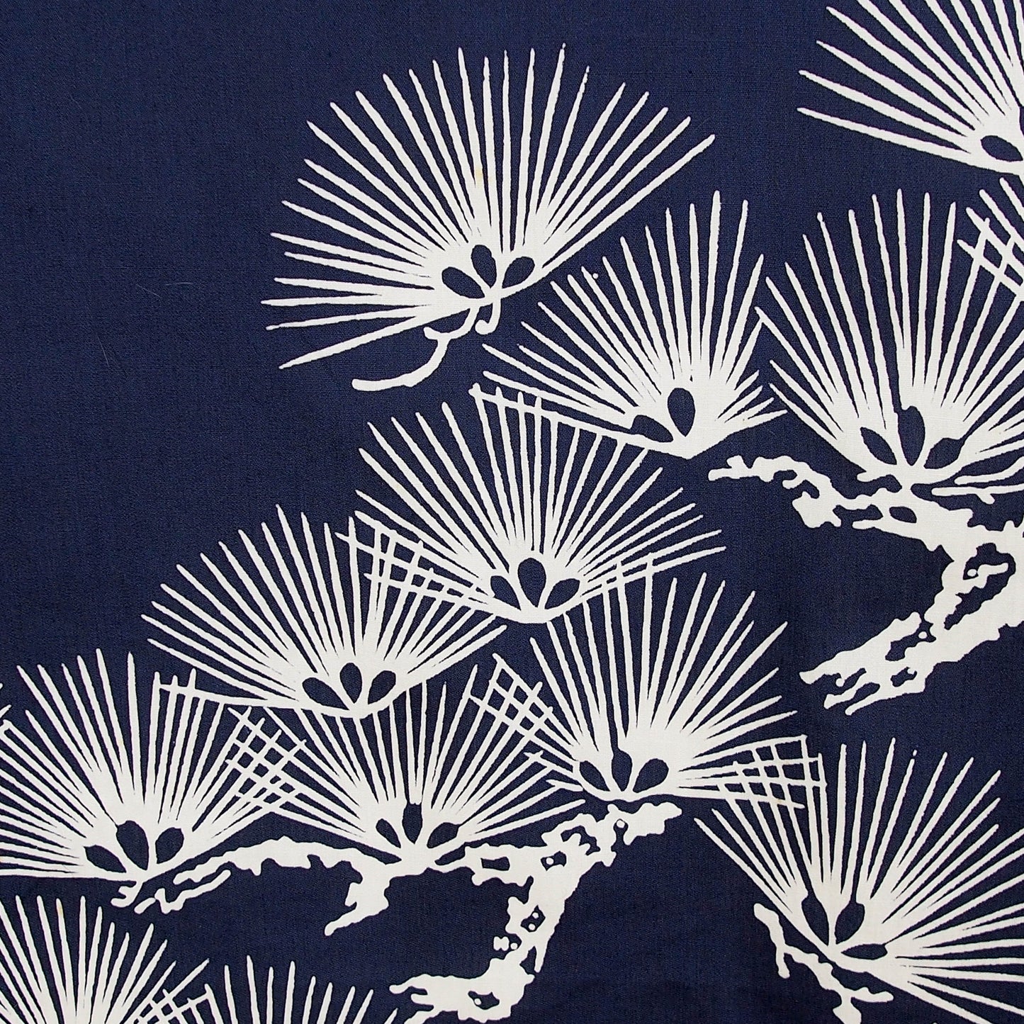 Navy Pine Tree Furoshiki